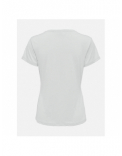 T-shirt jordy life blanc femme - Only Play