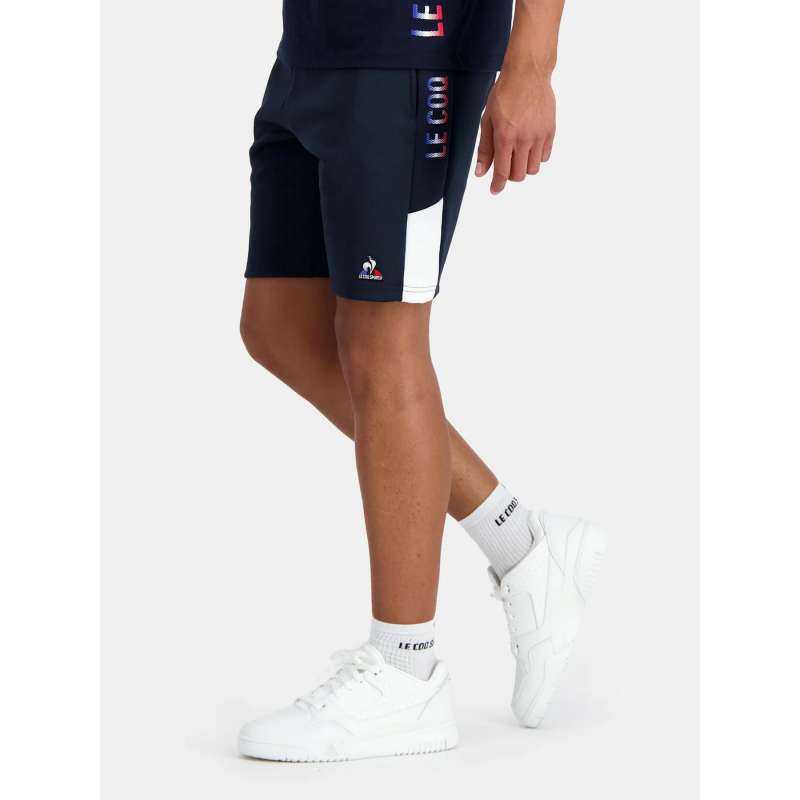 Short tri regular n1 bleu marine homme - Le Coq Sportif