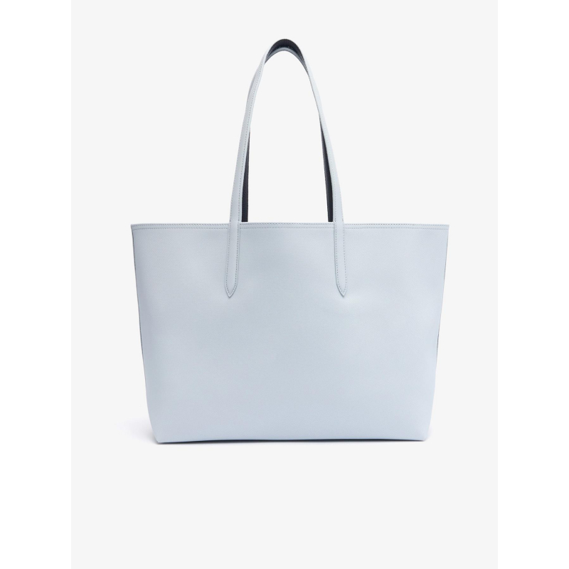 Sac tote bag gris clair femme Lacoste wimod