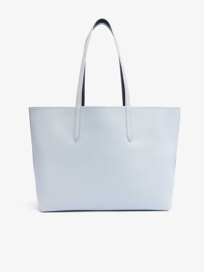 Sac tote bag gris clair femme - Lacoste