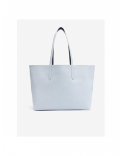 Sac tote bag gris clair femme - Lacoste
