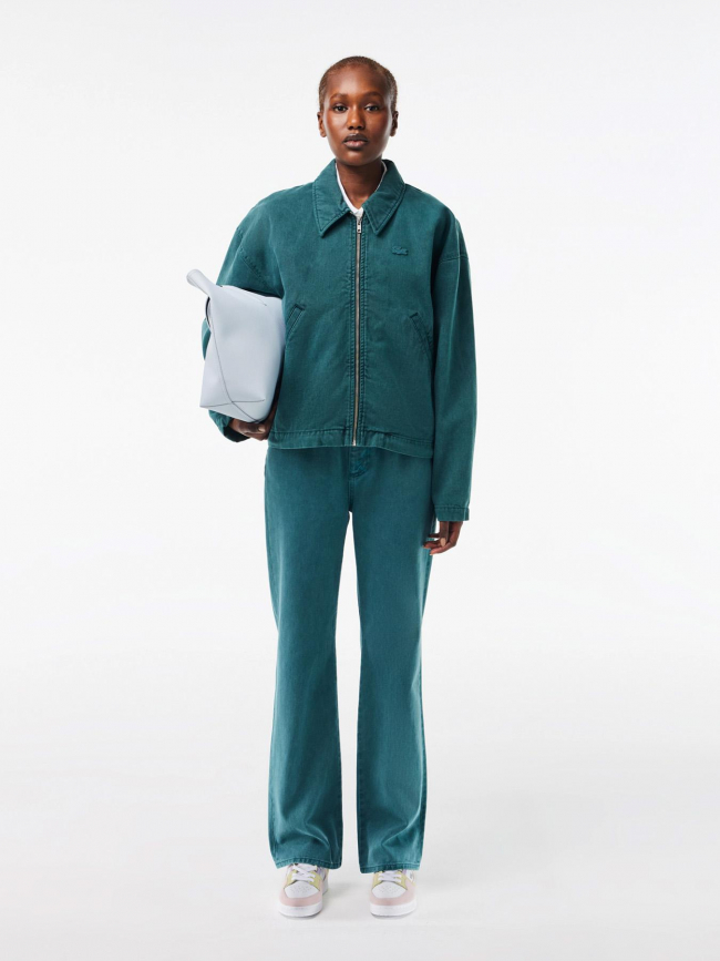 Sac tote bag gris clair femme - Lacoste