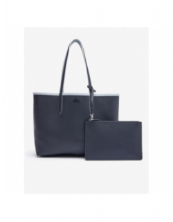 Sac tote bag gris clair femme - Lacoste