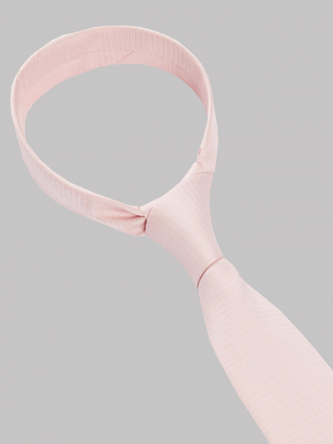 Cravate tie cm 6 rayures rouge blanc homme - Hugo