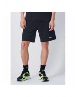 Bermuda molleton uni noir homme - Champion