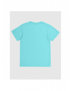 T-shirt crewneck logo vert d'eau enfant - Champion