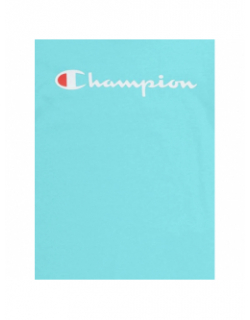 T-shirt crewneck logo vert d'eau enfant - Champion