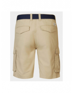 Short cargo ceinture beige homme - Petrol Industries