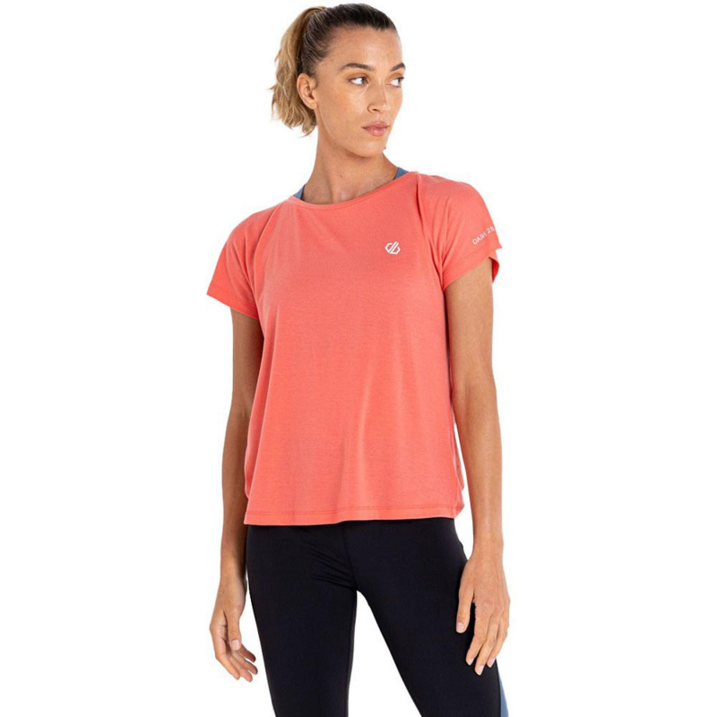 T-shirt de sport persisting rouge femme - Dare2b