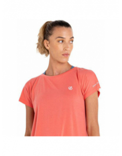 T-shirt de sport persisting rouge femme - Dare2b