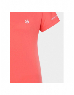T-shirt de sport persisting rouge femme - Dare2b
