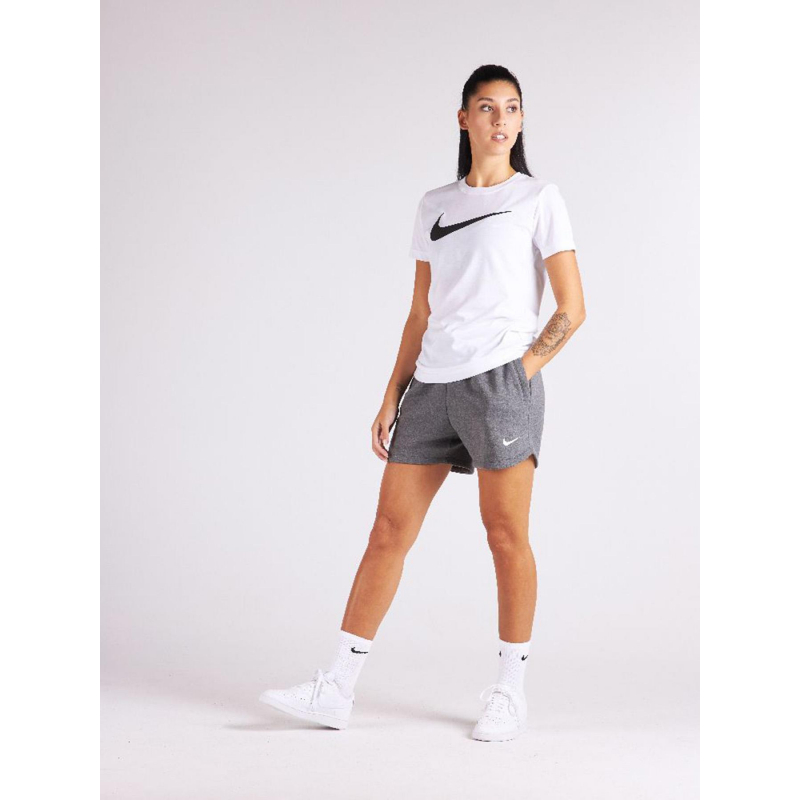 T-shirt dri fit park20 logo manche courte blanc femme - Nike