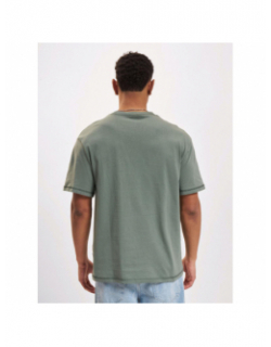 T-shirt jorfaded crew neck vert homme - Jack & Jones