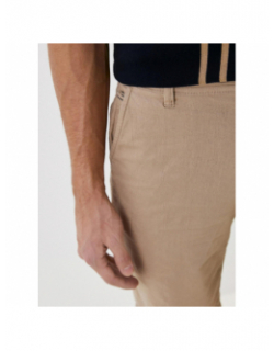 Short lin beige homme - Blend