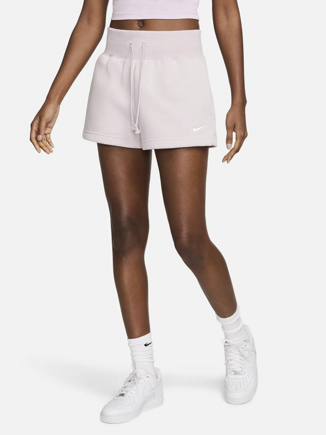 Short nsw phoenix flc violet femme - Nike