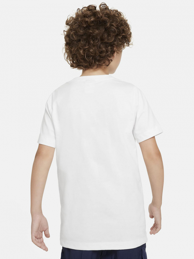 T-shirt nsw si logo bleu blanc enfant - Nike