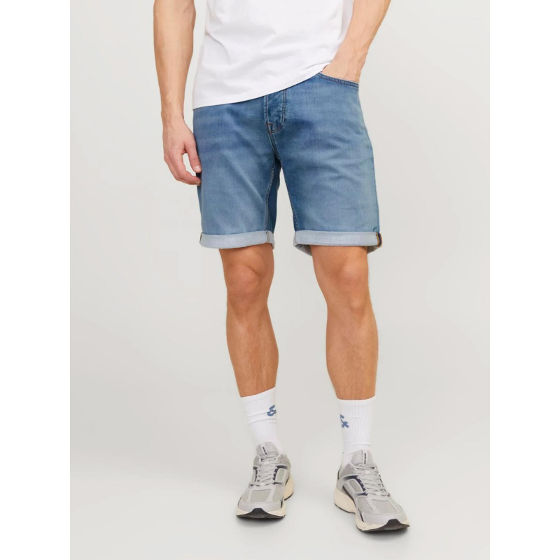 Short en jean rick icon ge 381 bleu homme - Jack & Jones