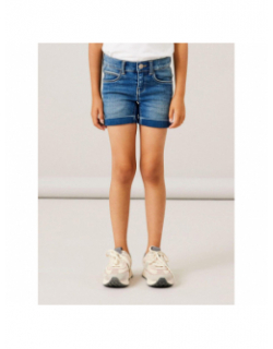 Short en jean nkfsalli slim bleu fille - Name It
