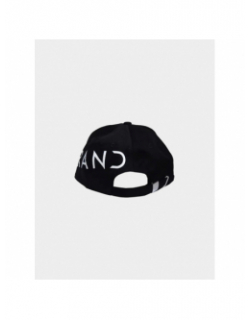 Casquette lateral noir blanc homme - Chabrand
