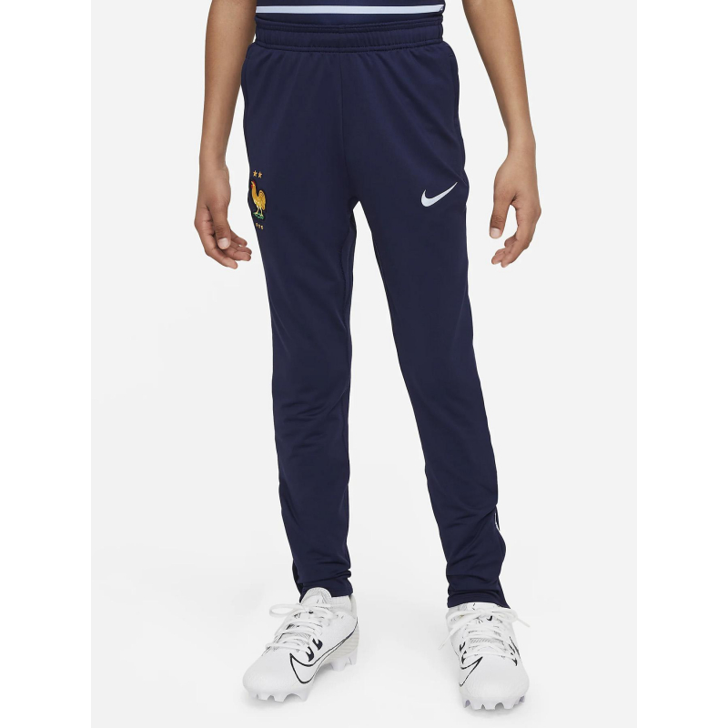 Pantalon de Jogging de football fff france bleu marine enfant - Nike
