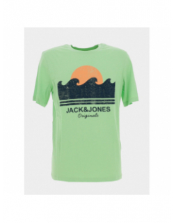 T-shirt jordayoff crew vert homme - Jack & Jones