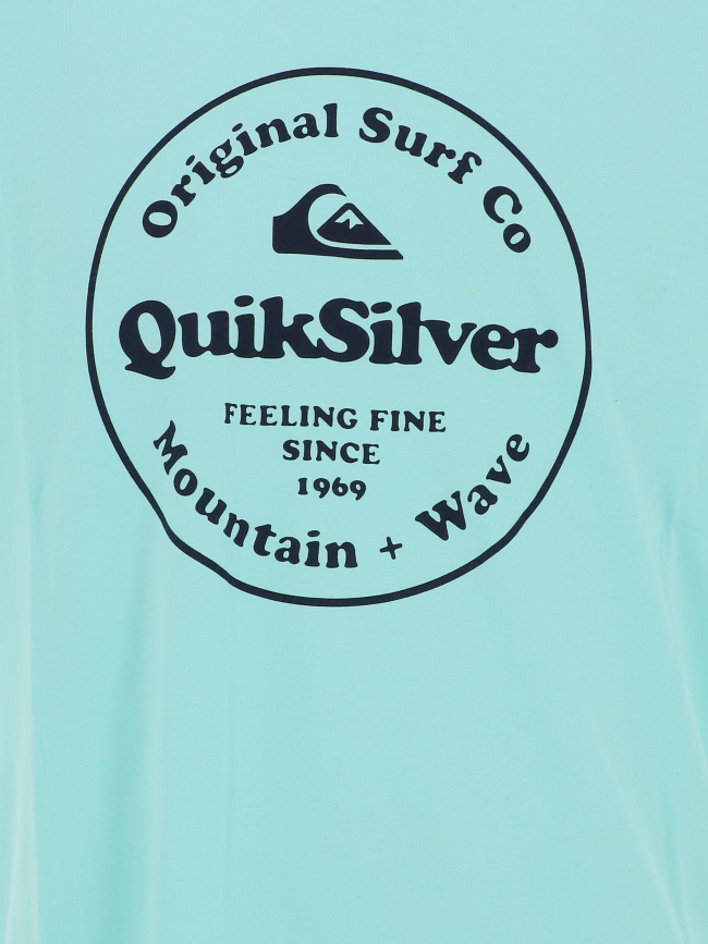 T-shirt secret ingredient bleu turquoise homme - Quiksilver