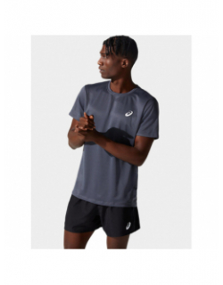 T-shirt de sport core logo gris homme - Asics