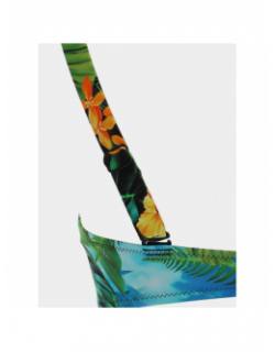 Maillot de bain 2 pièces kana bleu noir femme - Grain De Sable