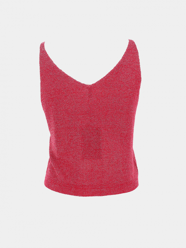 Débardeur paillettes shina rose femme Only wimod