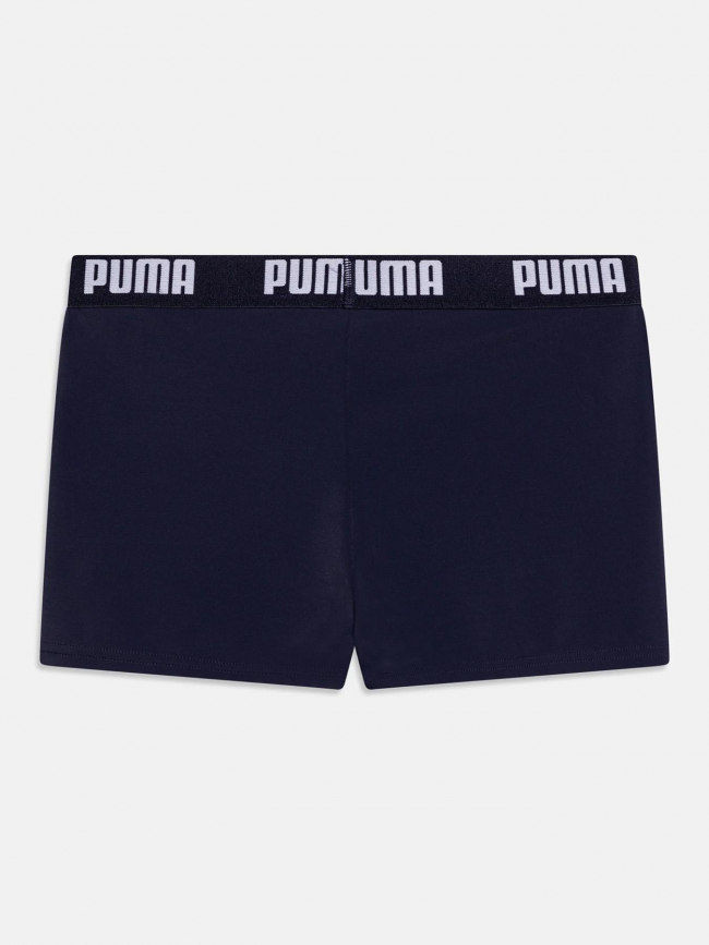 Maillot de bain shorty logo bleu marine garçon - Puma