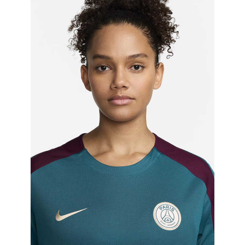 Maillot d'entrainement 24-25 PSG vert/violet homme Nike wimod
