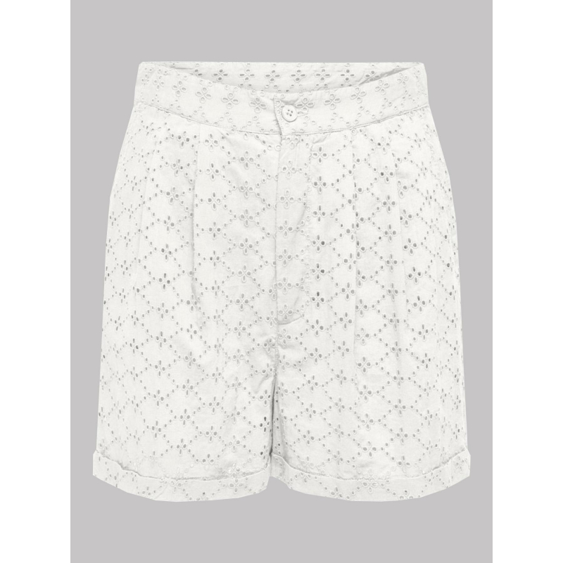 Short saldi emb broderie blanc femme - Only