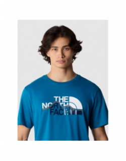 T-shirt mountain bleu homme - The North Face
