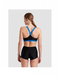Maillot de bain 2 pièces energy back bleu/noir femme - Arena