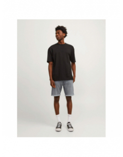 Short en jean rick icon 370 gris homme - Jack & Jones