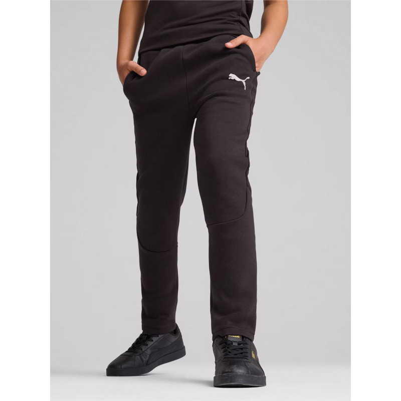 Pantalon de Jogging droit logo noir enfant - Puma