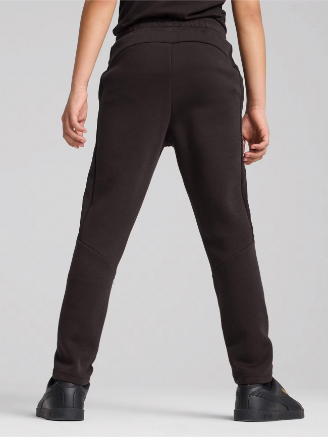 Pantalon de Jogging droit logo noir enfant - Puma