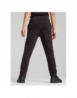 Pantalon de Jogging droit logo noir enfant - Puma