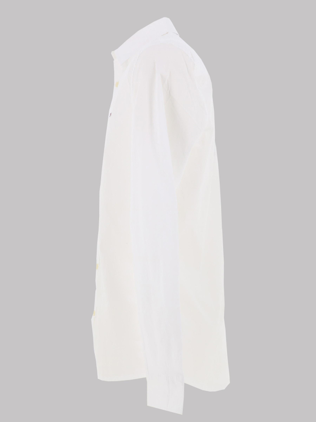 Chemise slim entry poplin blanc homme - Tommy Jeans