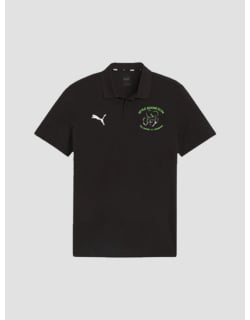 Polo Puma broderie coeur - Vert Kick