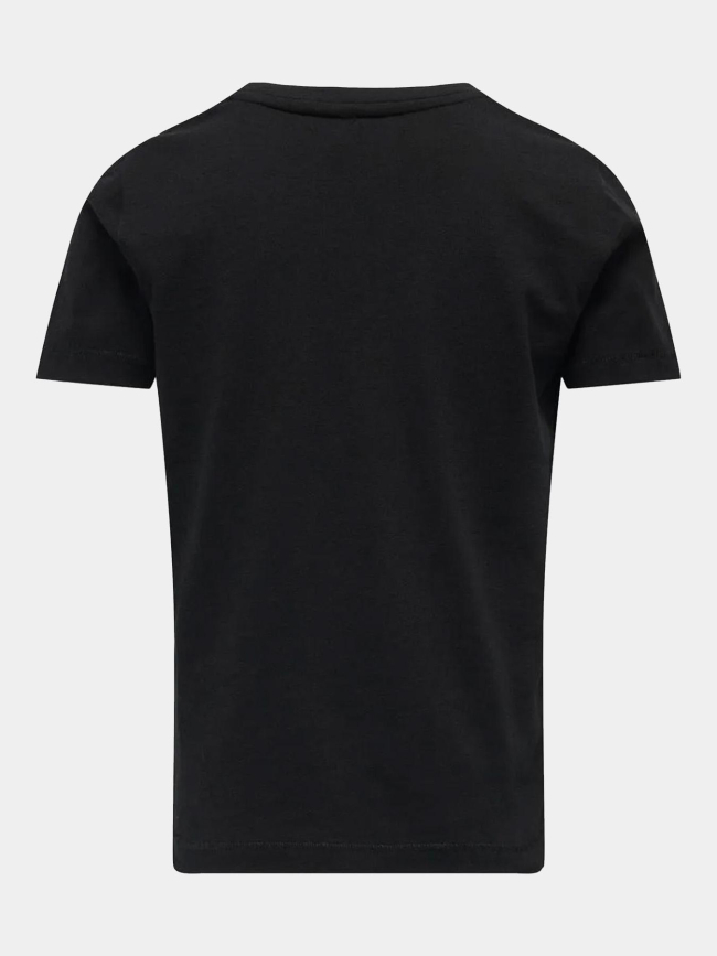 T-shirt beate life amour noir fille - Only