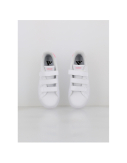 Baskets à scratch advantage base cf 2.0 blanc fille - Adidas