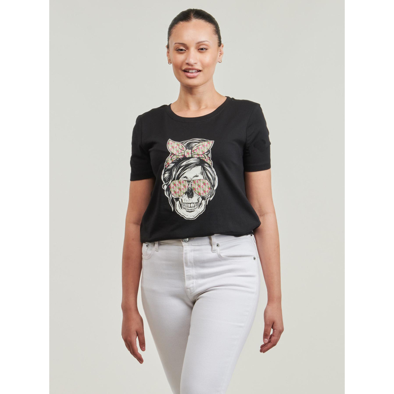 T-shirt stella life noir femme - Only