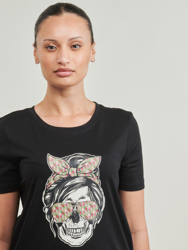 T-shirt stella life noir femme - Only