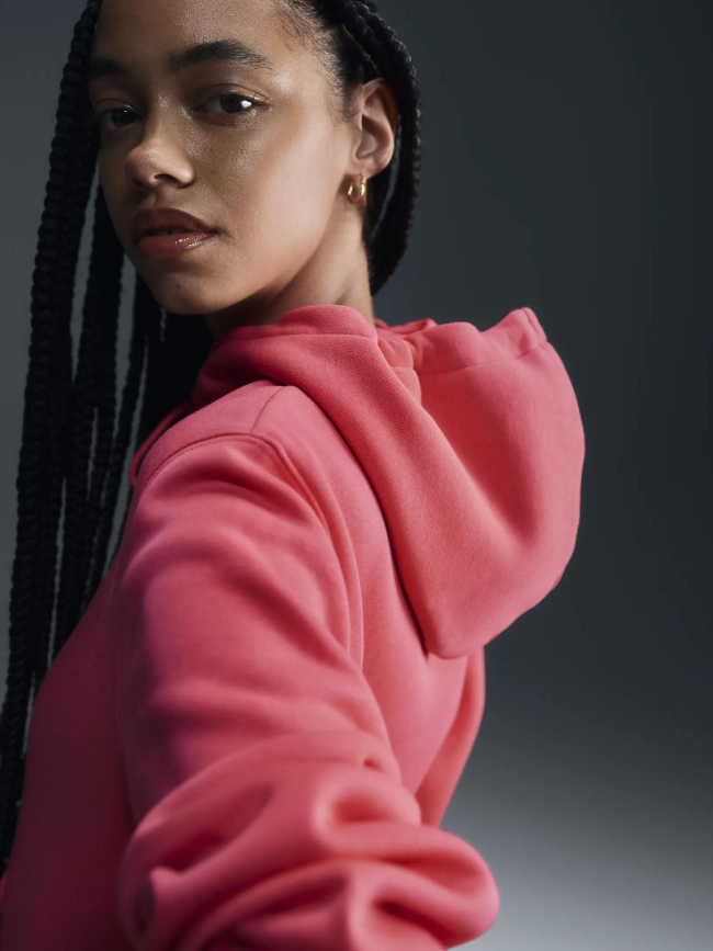 Sweat à capuche nsw phoenix aster rose femme - Nike