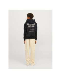 Sweat brooklyn back noir garçon - Jack & Jones