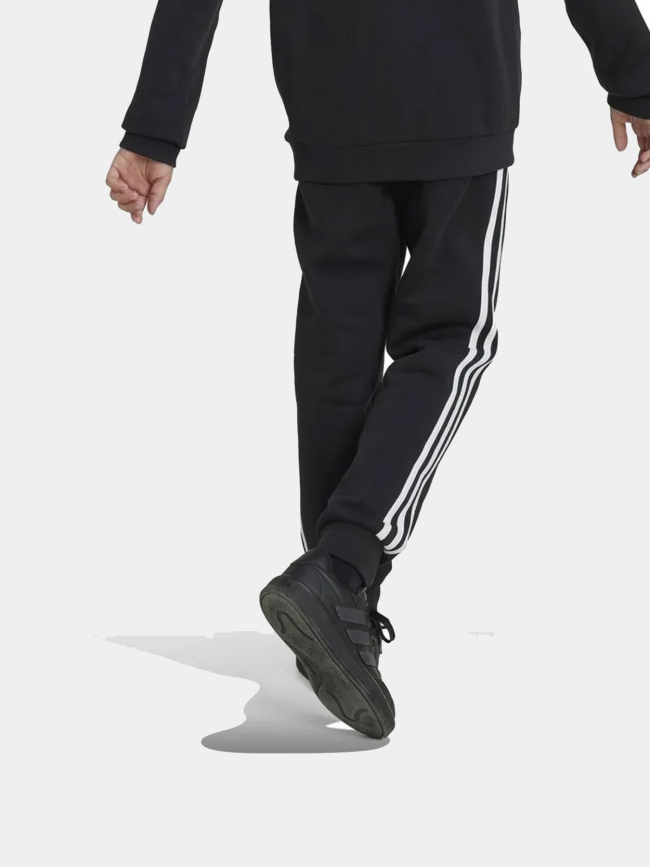 Pantalon de Jogging logo 3 stripes noir enfant - Adidas