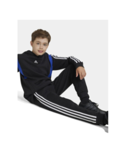 Pantalon de Jogging logo 3 stripes noir enfant - Adidas