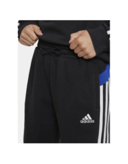 Pantalon de Jogging logo 3 stripes noir enfant - Adidas