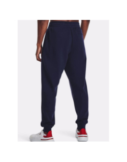 Pantalon de Jogging rival fleece bleu marine homme - Under Armour